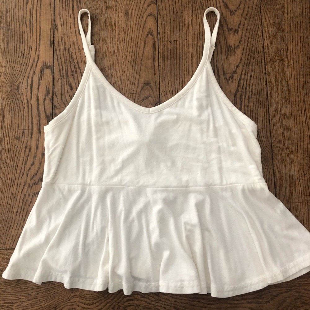 Peplum crop top
